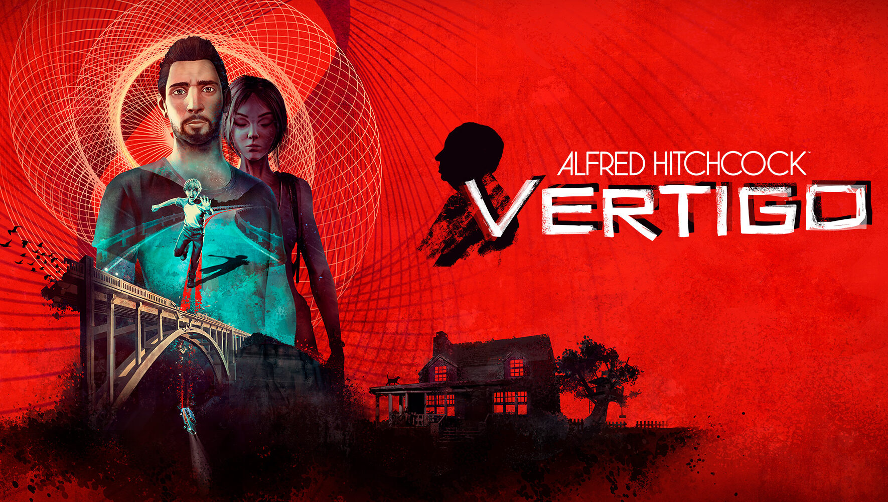 The cover image for the videogame Alfred Hitchcock Vertigo